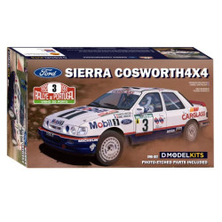 Coche Ford Sierra Cosworth 4×4, Escala 1:24. Marca D.ModelsKits, Ref: DMK002.