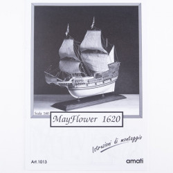 Planos de Mayflower, Escala 1:50. Marca Amati, Ref: B1013.
