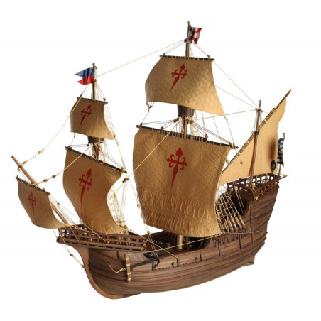 Nao Victoria, Armada de Magallanes, Siglo XVI, Escala 1/50. Marca Disarmodel, Ref: 20140.