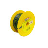 Triple cable Azul-Azul-Amarillo para instalación de maquetas 0,14 mm, 25 metros. Marca Brawa, Ref: 32392.