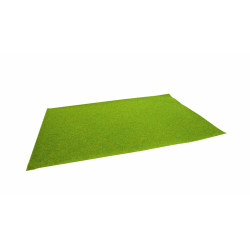 Tapiz de hierba electrostático color verde Prado, 4 Pliegos, 45 x 30 cm. Marca Noch, Ref: 00007.
