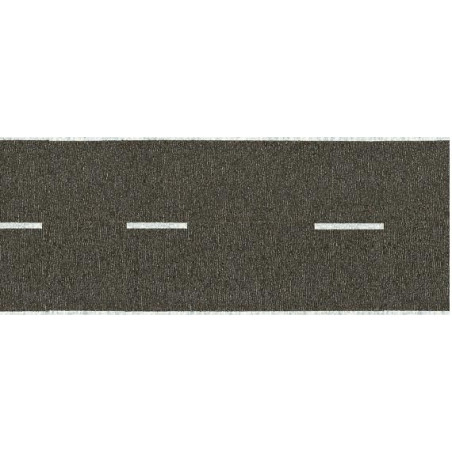 Carretera color gris, 29 mm, dos rollos de 1 metro, Noch, Ref: 34100.