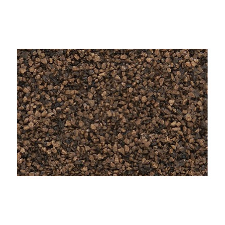 Balasto color Brown lastre fino 383 cm, Woodland Scenics, bolsa, Ref: B71