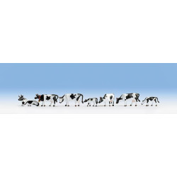 Grupo de vacas lecheras, nueve figuras, Noch, Ref: 36721.