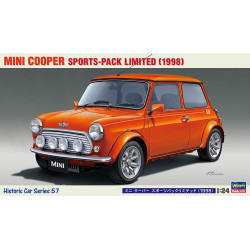 Coche Mini Cooper (1998), Escala 1:24. Marca Hasegawa, Ref: 21157.