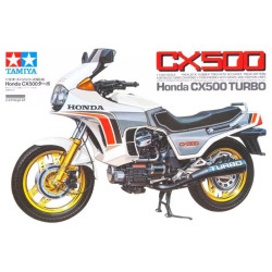 Moto Honda CX500 Turbo, Escala 1:12. Marca Tamiya, Ref: 14016.