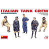 Tripulación de Tanques Italianos, Escala 1:35. Marca Miniart, Ref: 35093.