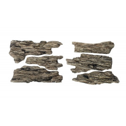 Rocas prefabricadas de yeso y pintados a mano, Ref: C1136