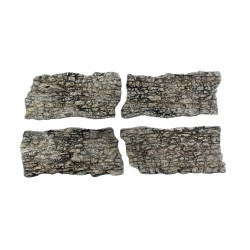 Rocas prefabricadas de yeso y pintados a mano, Ref: C1138