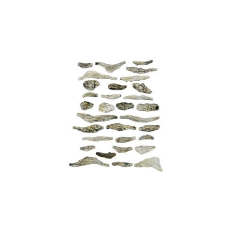 Rocas prefabricadas de yeso y pintados a mano, Ref: C1141