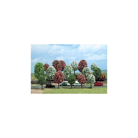 Surtido de 16 arboles ornamentales, Busch, Ref: 6484