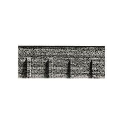 Muro con pilastras verticales, 19,80 x 7,4 cm, Noch, Ref: 34856