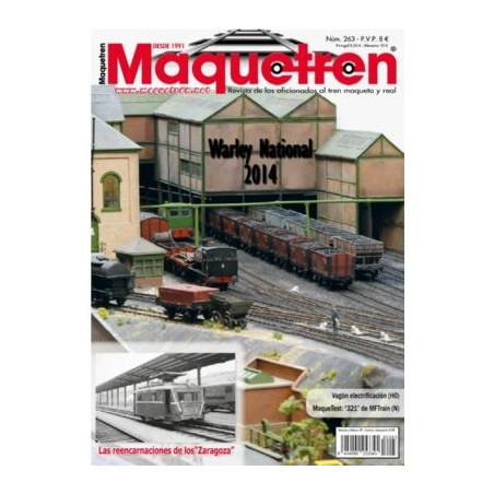 Revista mensual Maquetren, Nº 263, 2014.
