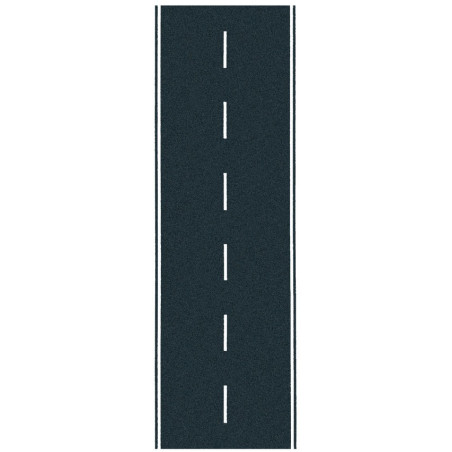 Carretera nacional, negro, 40 mm, rollo de 1 metro, Noch, Ref: 34200.