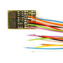 Decodificador DH16A-3, SX1, SX2, DCC y MM, de cables, muy fino.