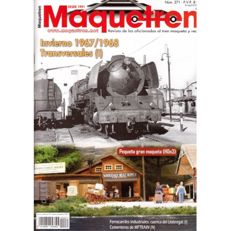 Revista mensual Maquetren, Nº 271, 2015.