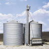 Elevador de grano para depositos de cereal. Escala H0. Marca Walthers, Ref: 533124.