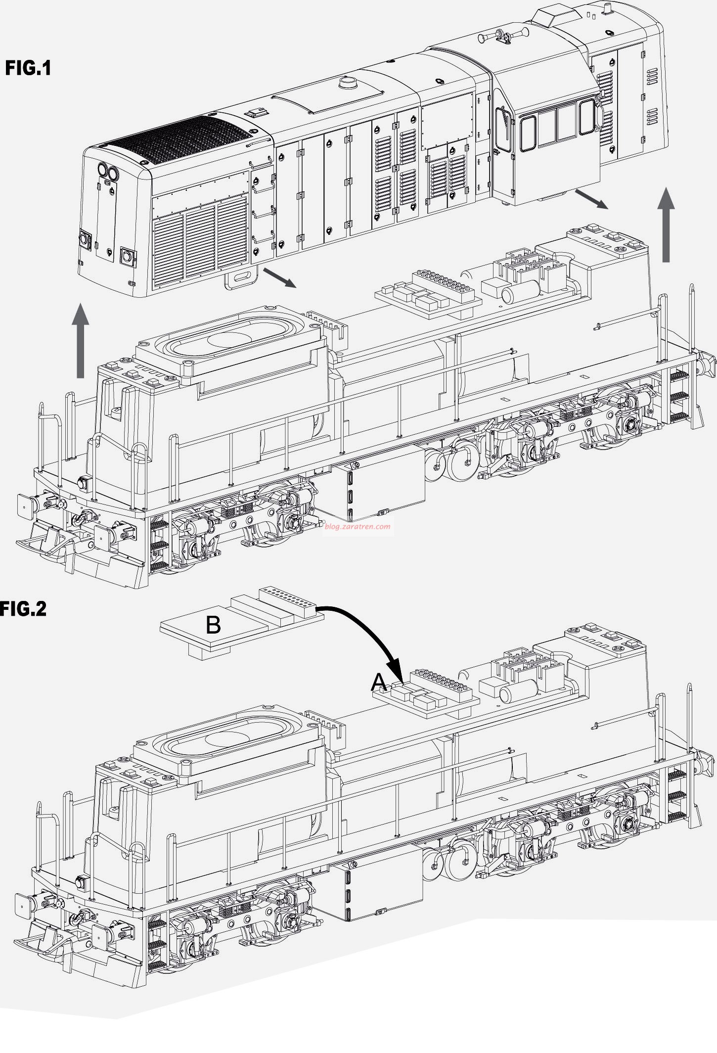 Novedad – Mabar – Nuevas locomotoras diésel serie 10800, escala H0