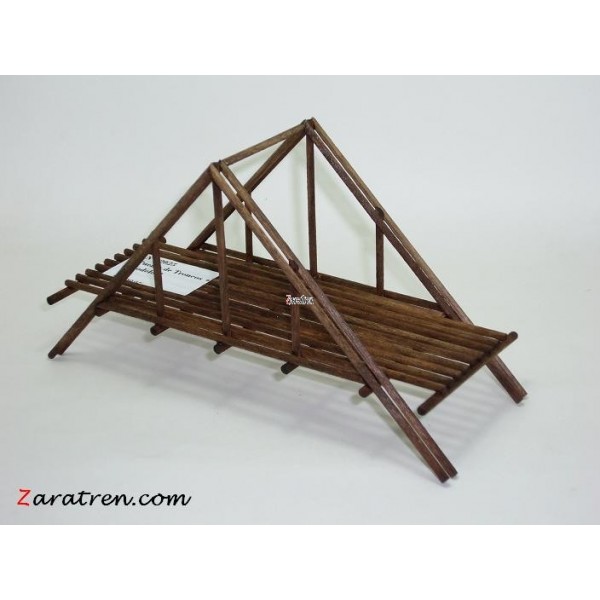 Novedad – Zaratren – Artesanos – Puentes de troncos, diversos modelos, escala N