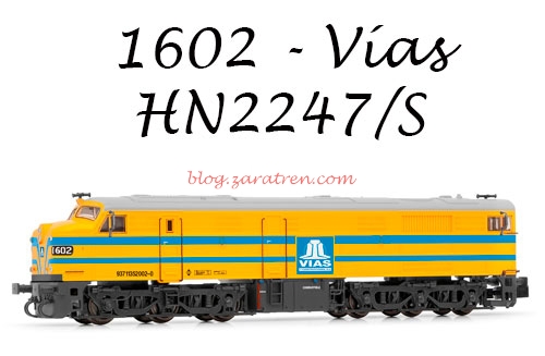 Arnold – HN2247/HN2247S – Locomotora diésel 1602, VIAS, Escala N
