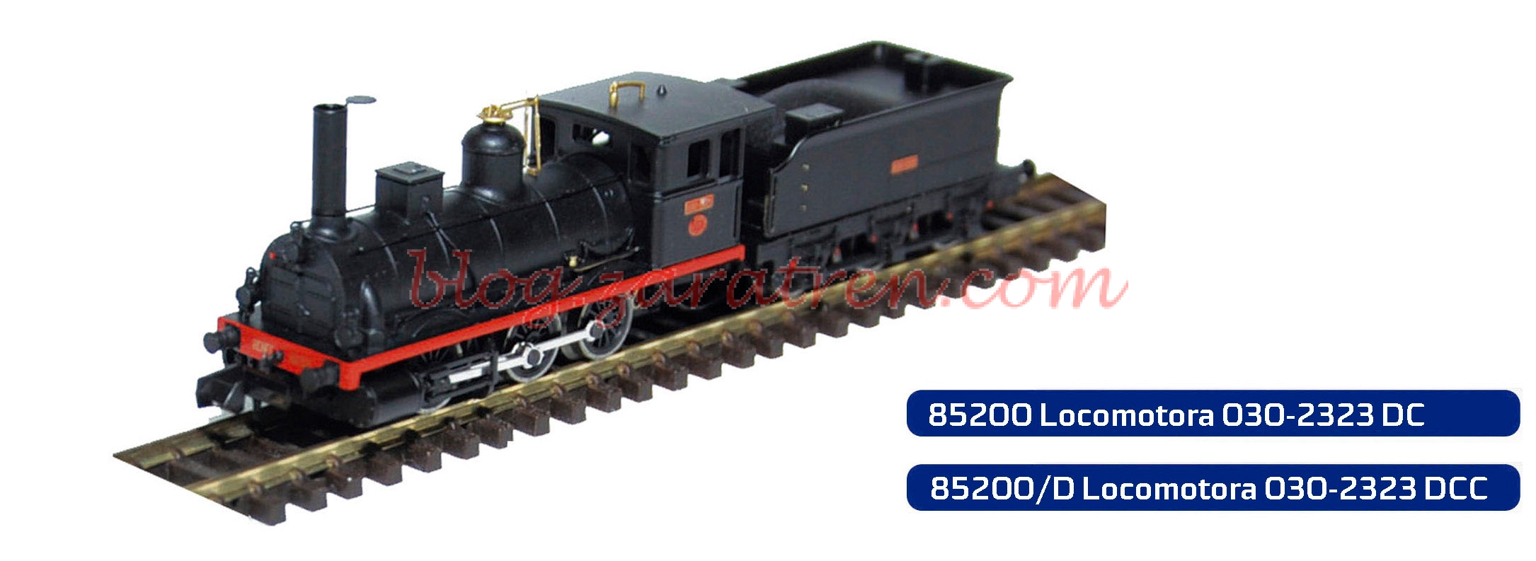 Mabar – Reedición locomotora 030 en versión analógica y digital, diversas referencias 85200, 85201 y 85202, Escala N