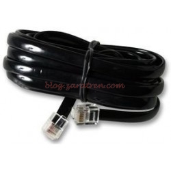 Digikeijs – Cable de conexión para L.NET/ R-BUS/ X-BUS, 6 metros de largo, Negro,  Ref: DR60891.