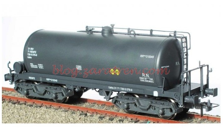 K*train – Cisterna de Boggies, Epoca IV-V, Ref: 0714-B, Ref: 0714-C, Ref: 0714-E, Ref: 0714-F, Escala H0