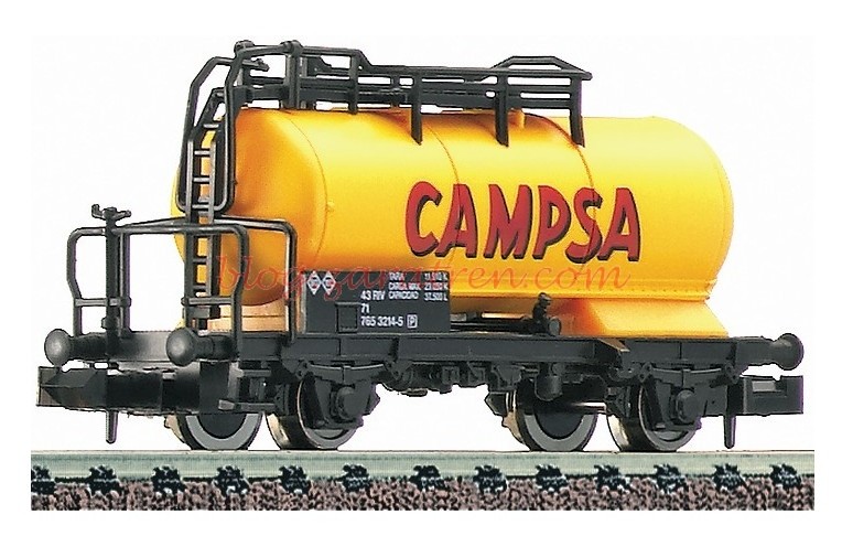 Fleischmann – Vagón cisterna Campsa. RENFE., Ref: 842001, Escala N