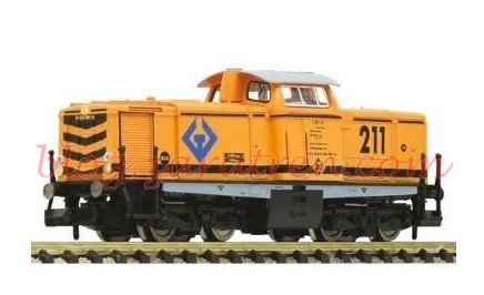 Fleischmann – Locomotora diésel BR212, «DB Cargo», DCC, Ref: 931486, digital – Escala N