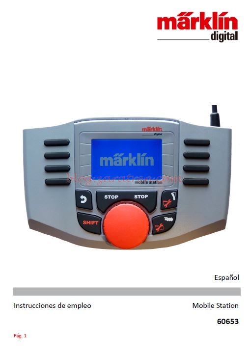 Marklin – Nuevos manuales Marklin digital en la sección de manuales