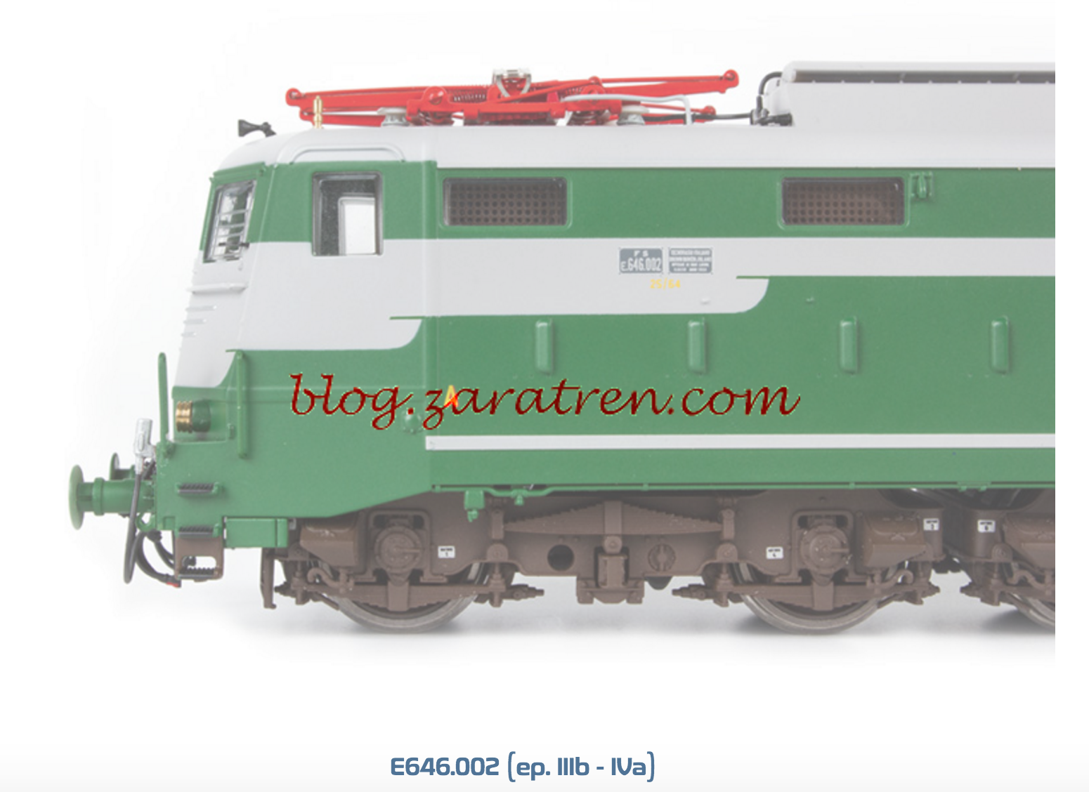 LE Models – Locomotora eléctrica E646.002, época III – E646.003, época III – E646.005, época V,  Escala H0