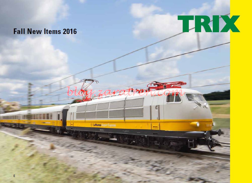 Trix – Nuevo catálogo Otoño 2016 en Ingles