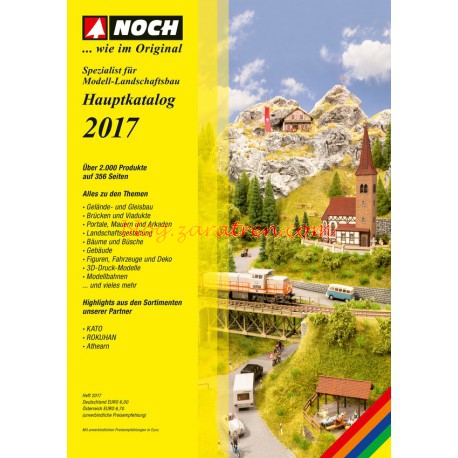 Noch – Catalogo general 2017 de Noch. En Alemán . Con folleto de denominaciones en Ingles. Sin precios. Ref: 71170