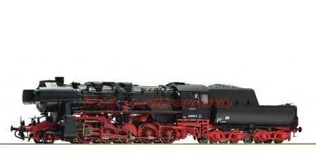 Roco – Locomotora de vapor Clase 52 Reko, DR, ( Color Negro ), Época IV, Analógica, con conector NEM 652, luces blancas según sentido de marcha.  Ref: 72224, Escala H0