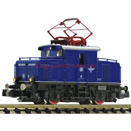 Fleischmann – Locomotora Eléctrica Edelweib Privatbahn, cremallera ( Color Azul ), Época III, Digital, luces blancas según sentido de marcha. Ref: 737184 – Escala N
