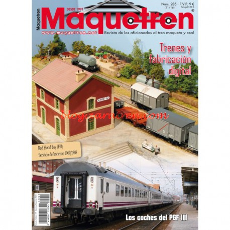 Maquetren – Revista mensual Maquetren, Número 285, 2016.