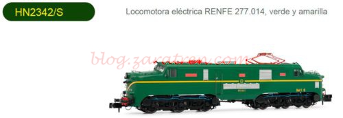 HN2342_S - Locomotora Eléctrica 277 - Arnold - Zaratren.com