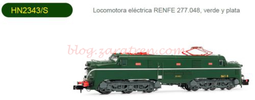 HN2343_S - Locomotora Eléctrica 277 - Arnold - Zaratren.com