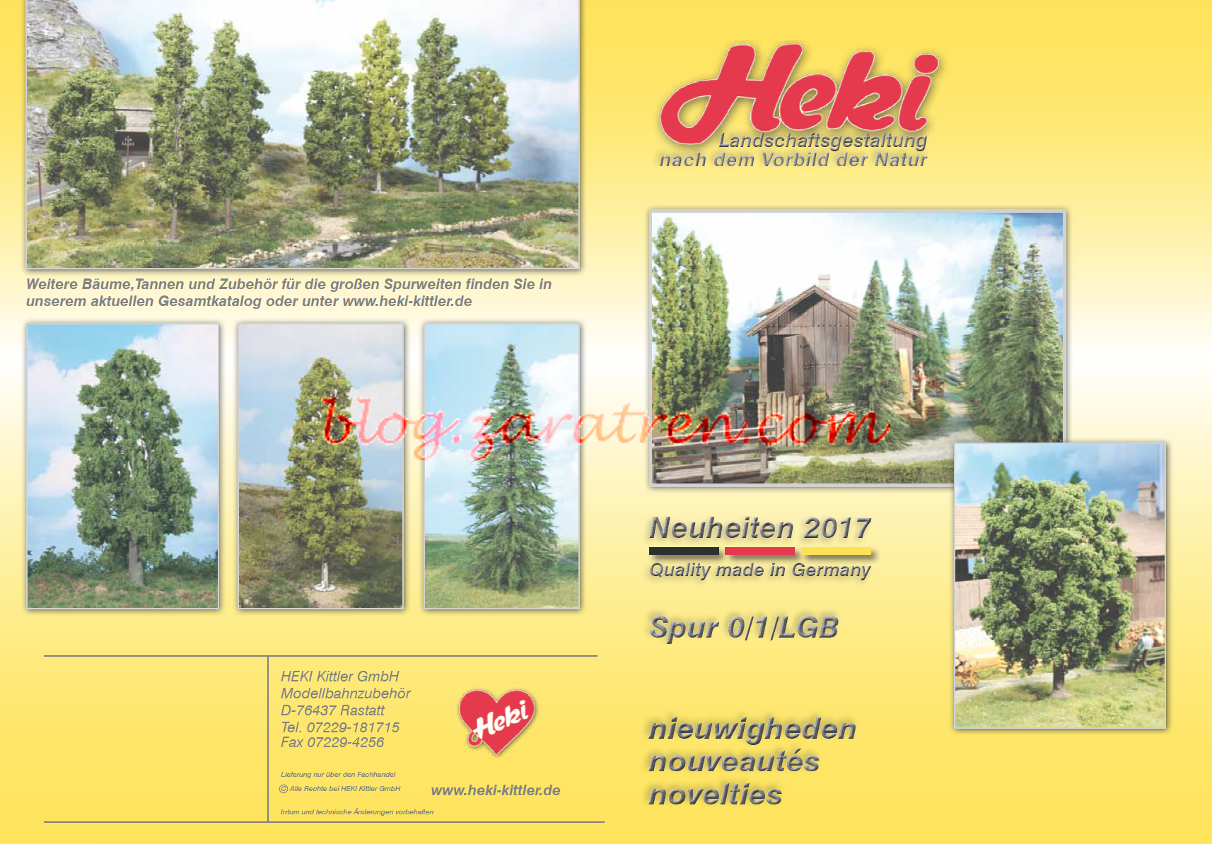 Heiki – Novedades 2017 ,1, H0, TT, N y Z, en la sección catálogos 2017
