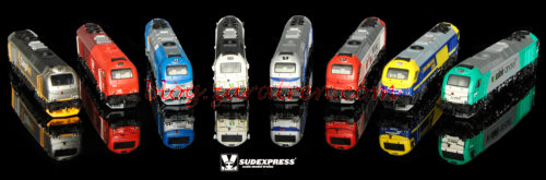 Sudexpress - Escala N - Vossloh Euro 4000 - zaratren.com