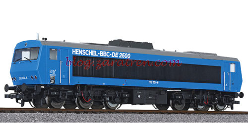 L132052 - Liliput - Novedades Escala H0, Locomotoras Diésel Henschel / BBC Diesellok y nuevas versiones de las dresinas X626.xxx de la OBB