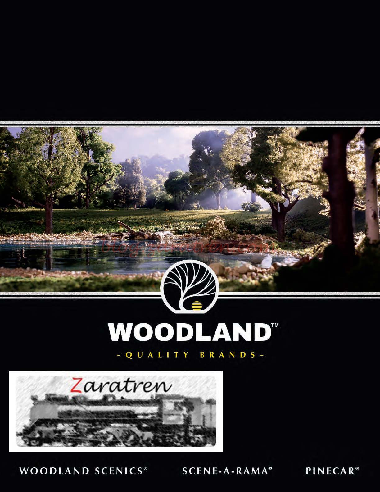 Woodland Scenic – catálogo Woodland Scenic 2018