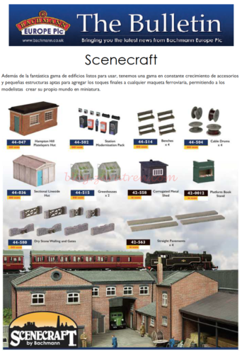 Bachmann - Nuevos productos de Scenecraft