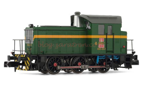 Arnold (N 1:160) Diesel locomotive 303.131, green & yellow, ep. IV HN2323