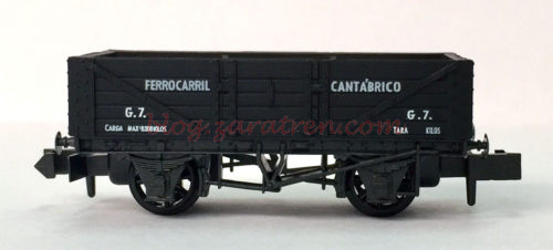 Peco - NRP950 - Vagón Ferrocarril Cantábrico, negro. - Zaratren.com
