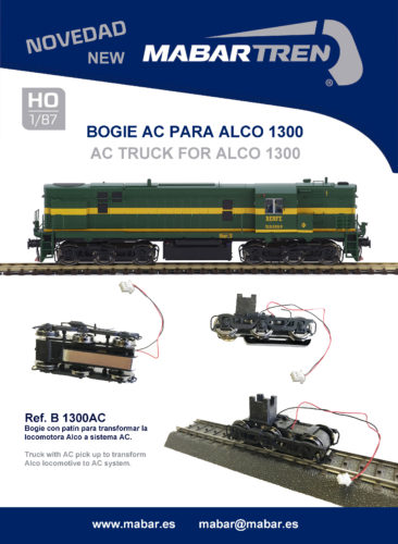Mabar - Bogie AC locomotora Alco 1300