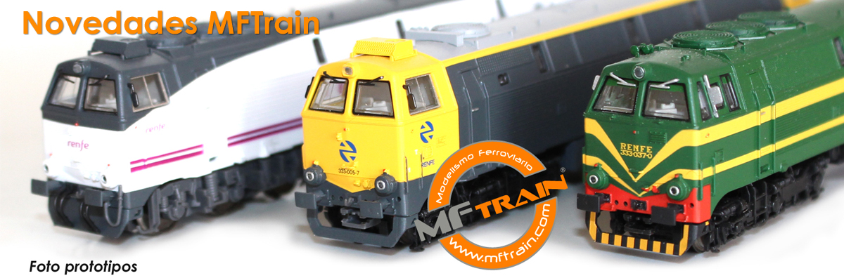 Mftrain – Novedad , Locomotora 3000, «rambo» RENFE