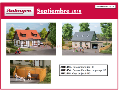 Auhagen - Novedades septiembre 2018