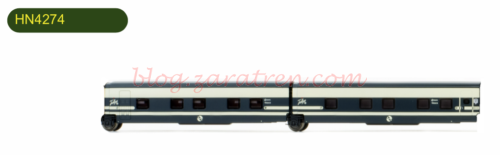 Arnold - Novedades, RENFE, Talgo III. HN4270: 6 unidades, HN4271: 2 unidades. RENFE Tren hotel Talgo, HN4272: 6 Unidades, HN4273: 2 unidades coche cama, HN4274: 2 unidades cafeteria y restaurant