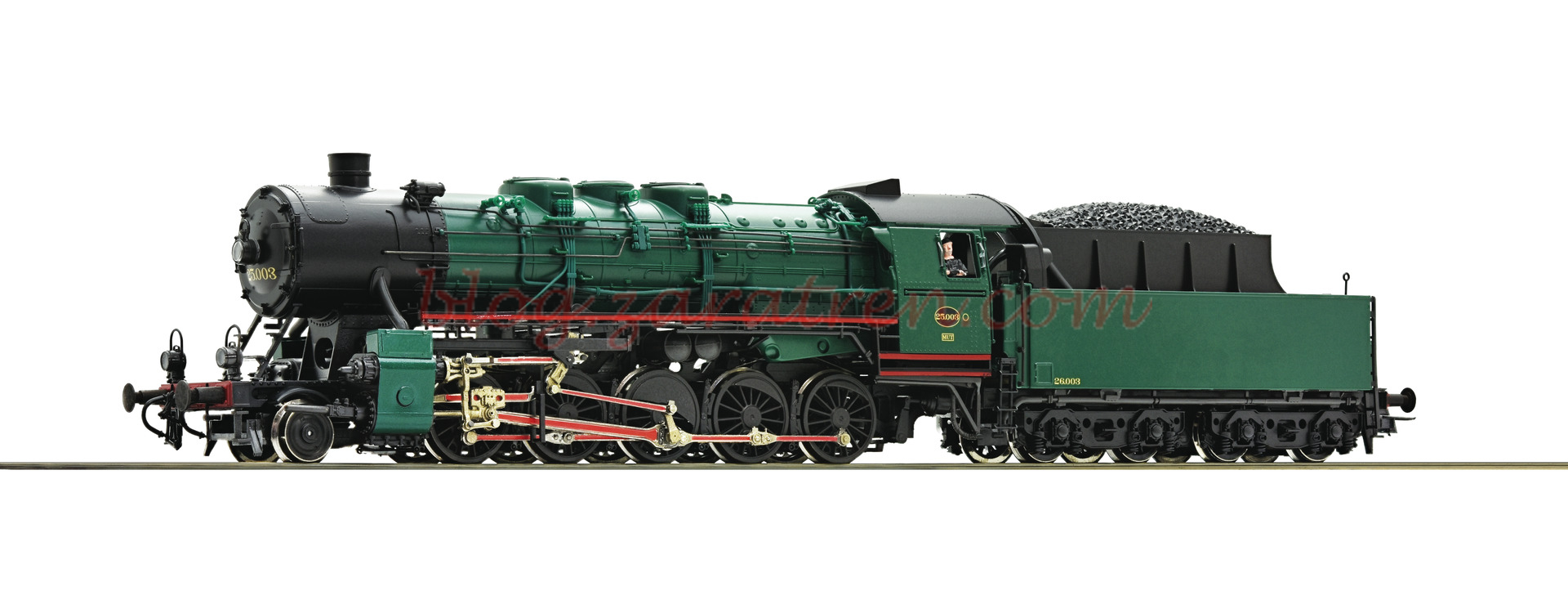 Roco – Locomotora de Vapor Serie 25, SNCB, Epoca III, Escala H0. Ref: 72146.